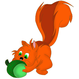 Red Squirrel clipart #3, Download drawings