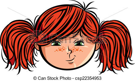 Redhead clipart #2, Download drawings