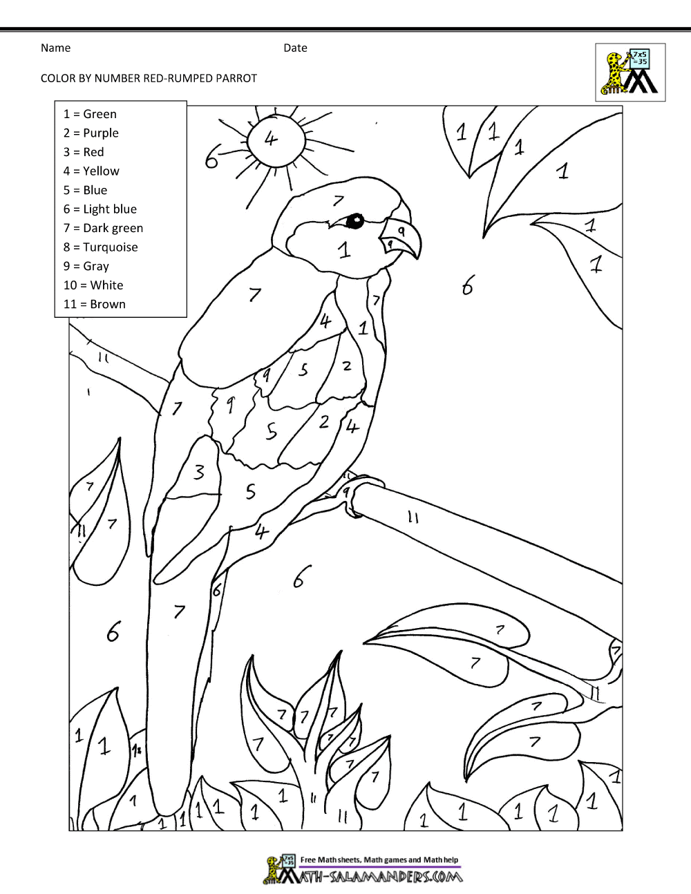 Red-rumped Parrot coloring #7, Download drawings