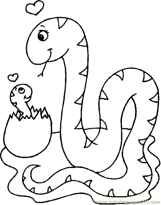 Reptile coloring #4, Download drawings