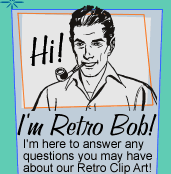 Retro clipart #6, Download drawings