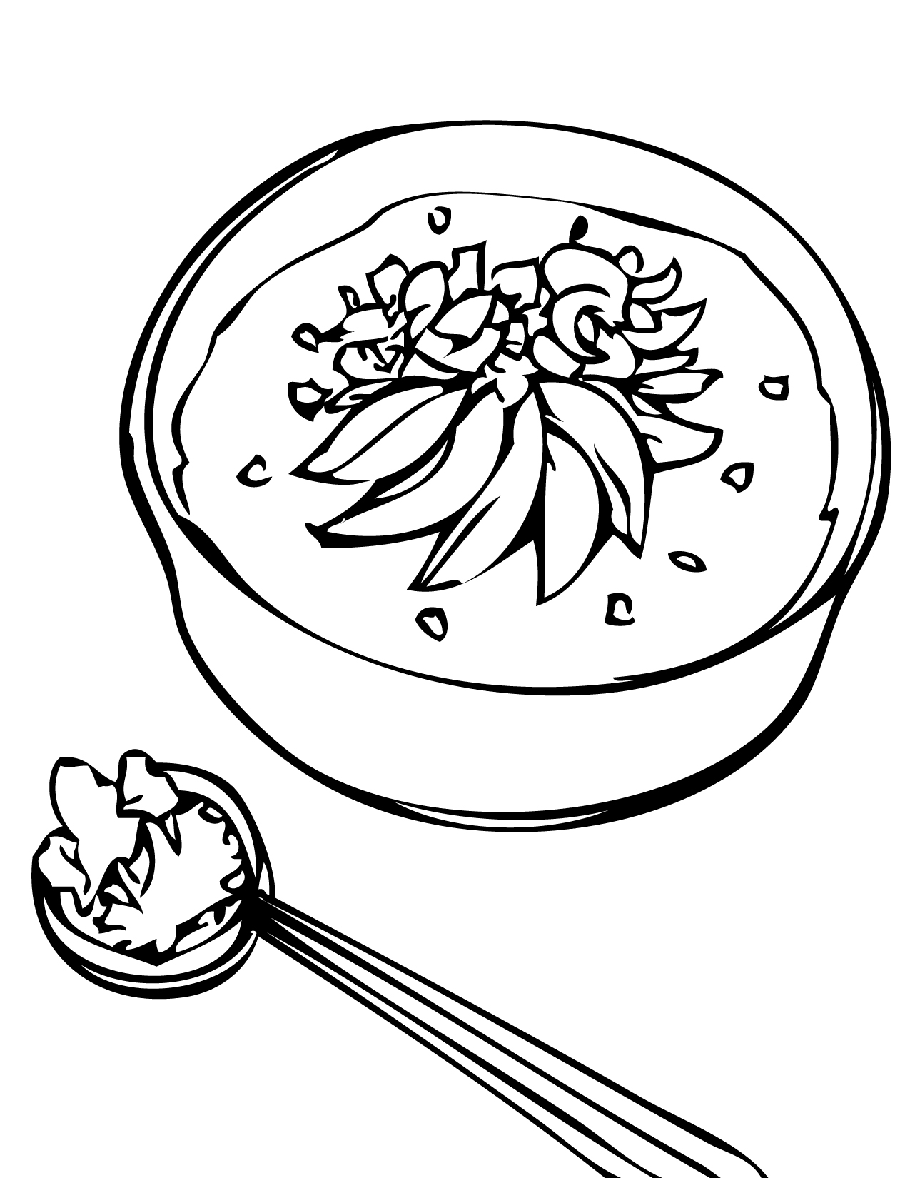 Rice coloring #4, Download drawings