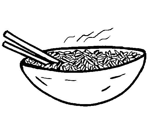 Rice coloring #1, Download drawings