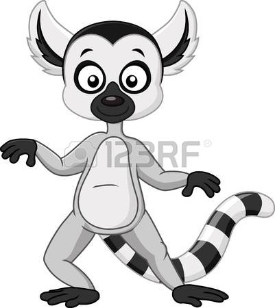 Ring-tailed Lemur clipart #14, Download drawings