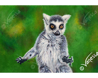 Ring-tailed Lemur svg #5, Download drawings