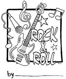 Rock & Roll coloring #4, Download drawings