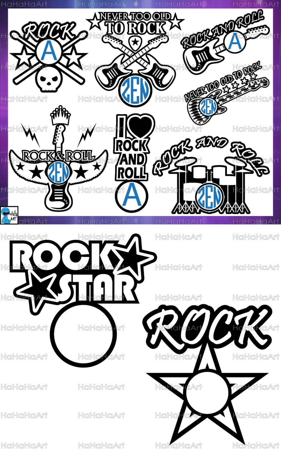Rock & Roll svg #4, Download drawings