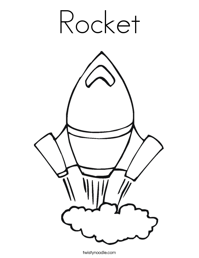 Rocket coloring #17, Download drawings
