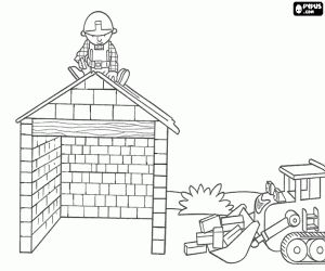Roof coloring #10, Download drawings