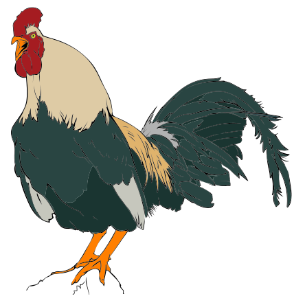 Rooster svg #2, Download drawings