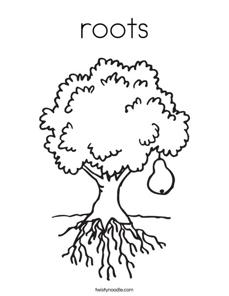 Roots coloring #20, Download drawings