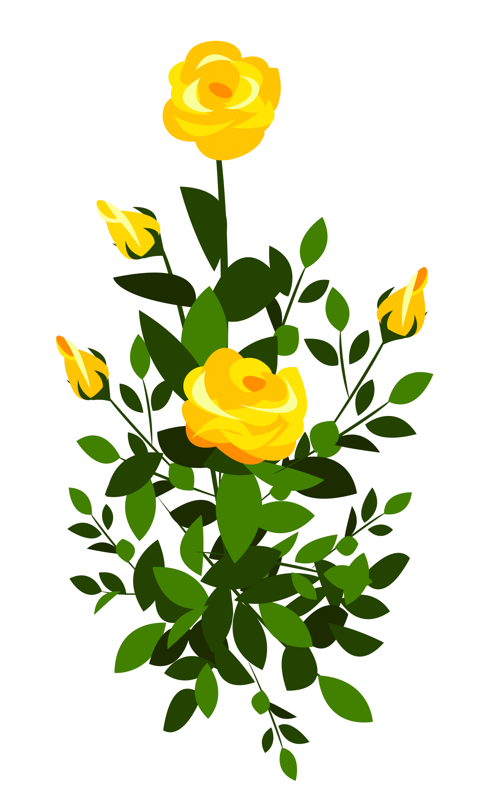 Yellow Rose clipart #6, Download drawings