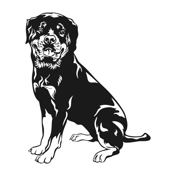 Rottweiler svg #1, Download drawings