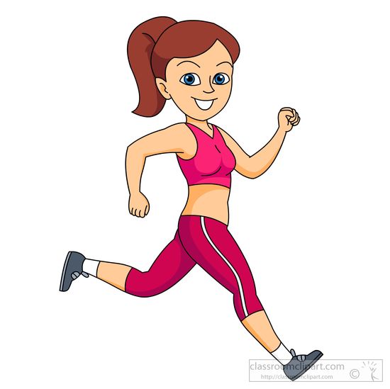 Running clipart #2, Download drawings