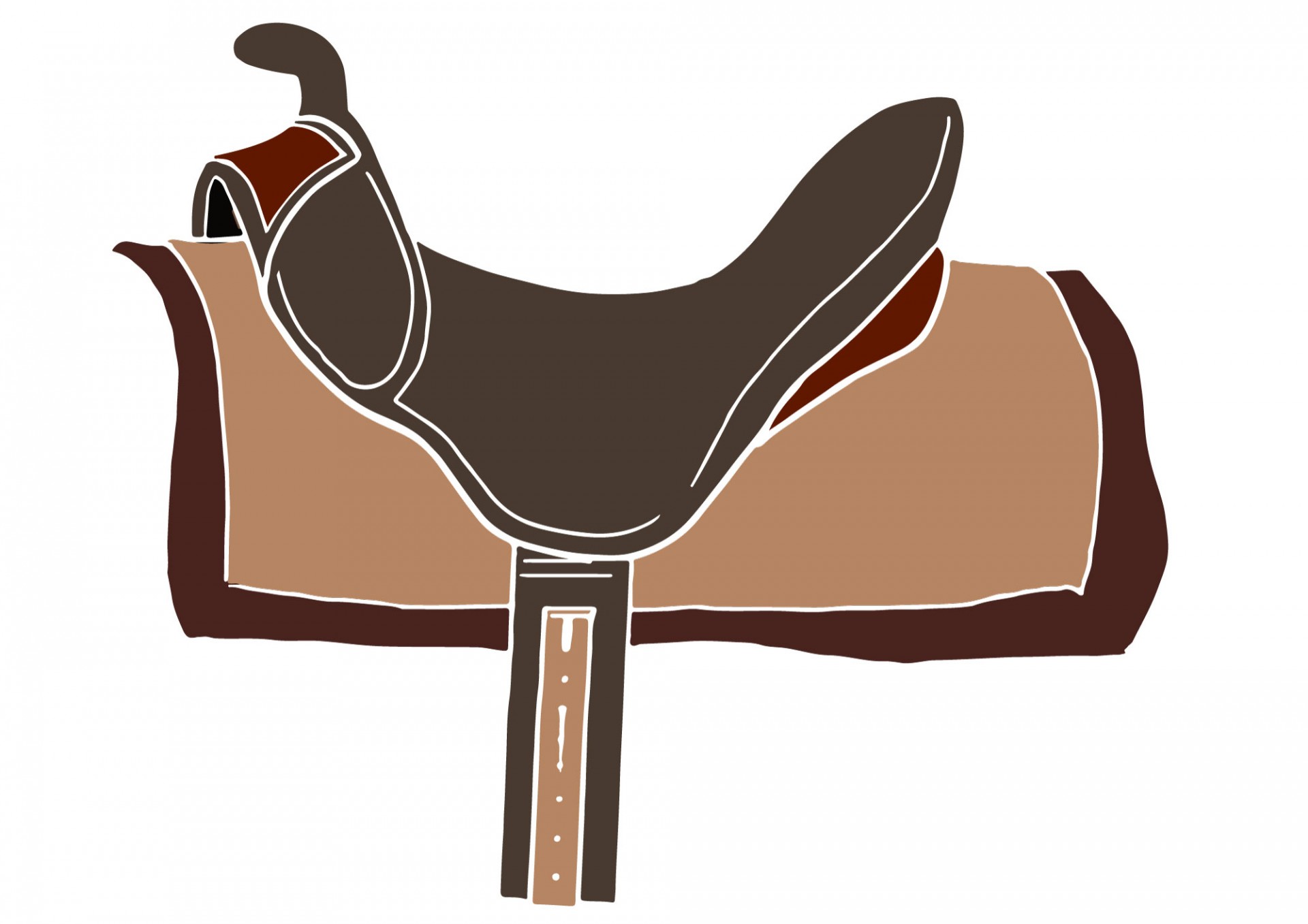 Saddle clipart #13, Download drawings