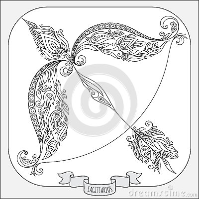 Sagittarius (Astrology) coloring #16, Download drawings