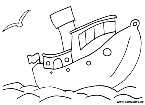 Sailing coloring #6, Download drawings
