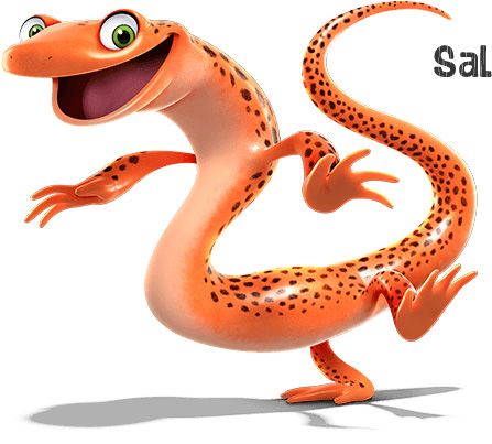 Salamander clipart #1, Download drawings