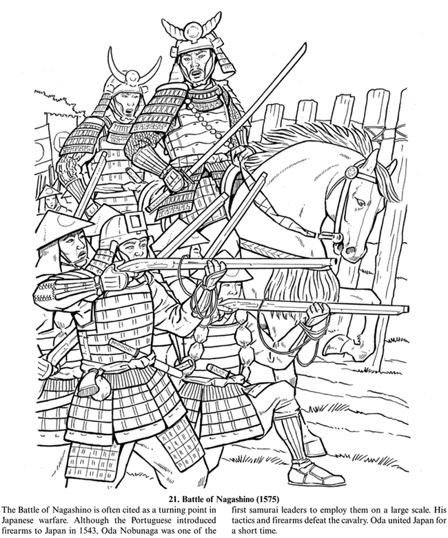 Samurai Warrior coloring #4, Download drawings