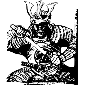 Samurai svg #3, Download drawings