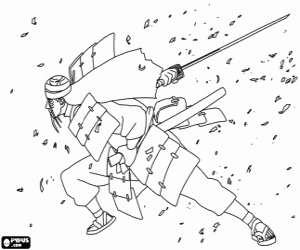 Samurai Warrior coloring #12, Download drawings