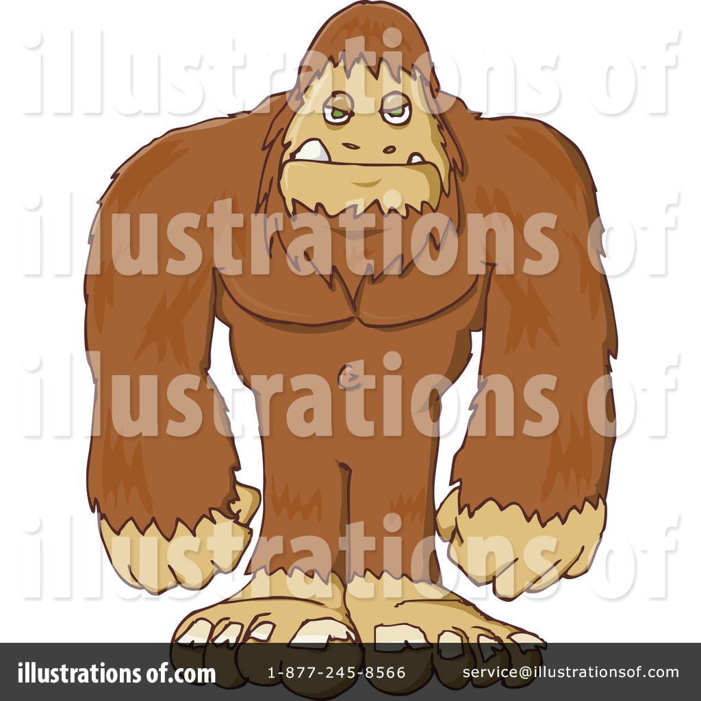 Sasquatch clipart #4, Download drawings