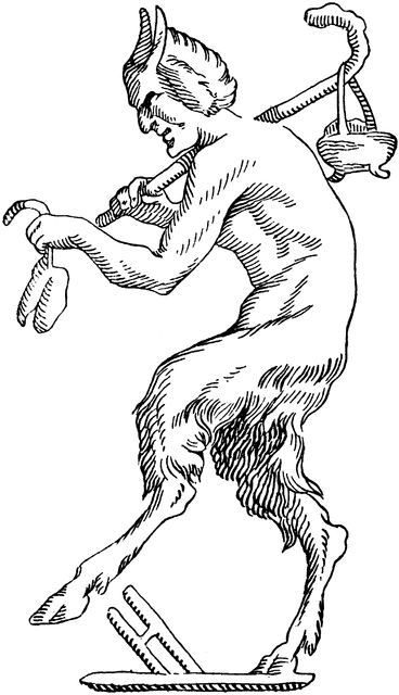 Satyr clipart #14, Download drawings