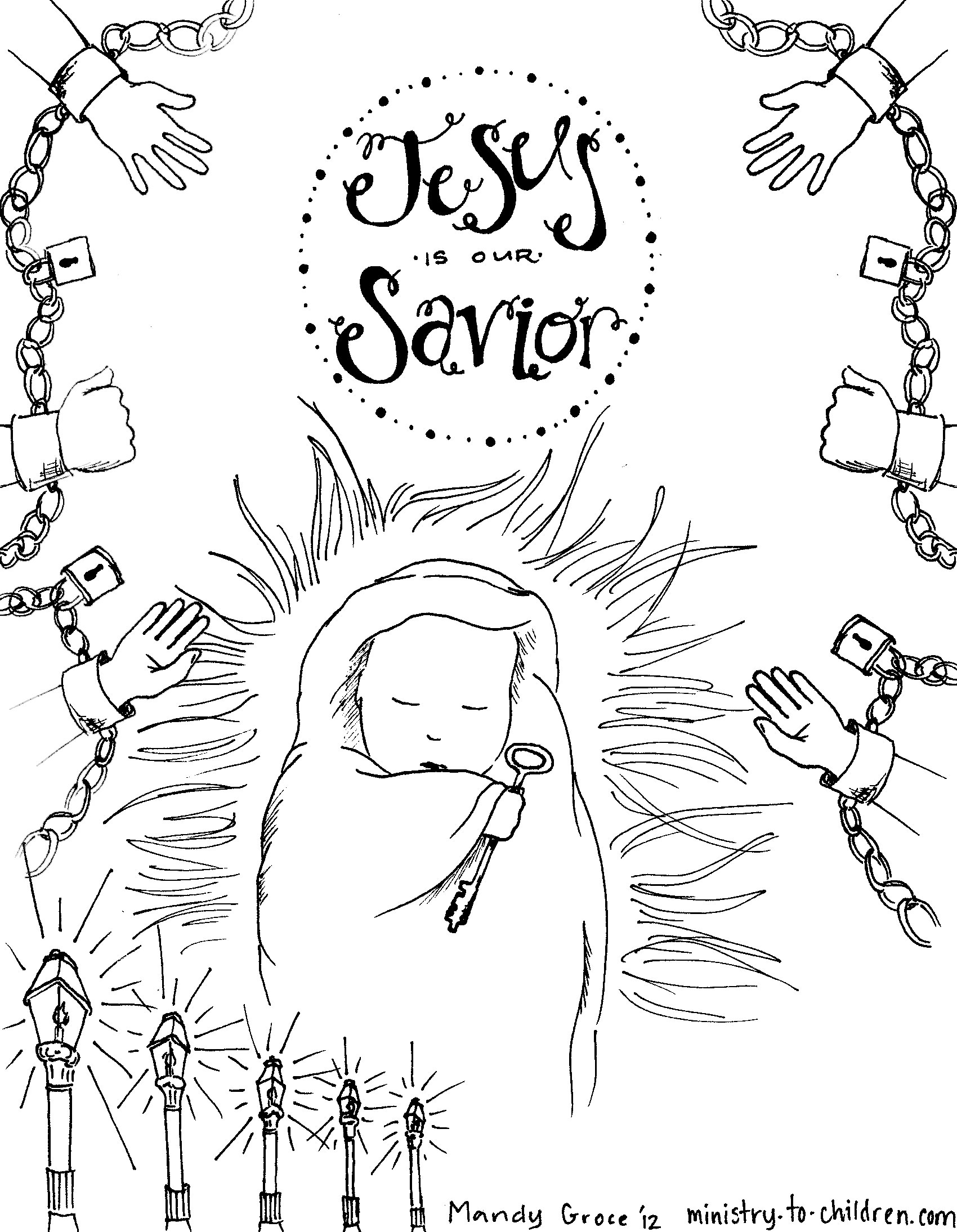 Savior coloring #15, Download drawings