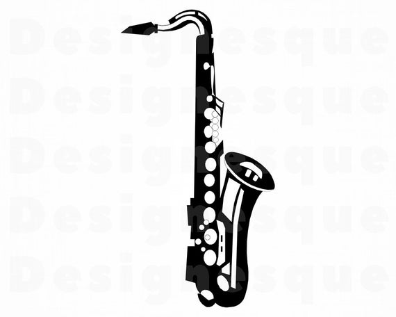 saxophone svg #648, Download drawings
