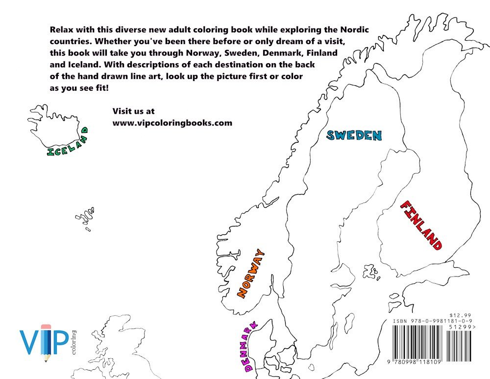 Scandinavia coloring #9, Download drawings