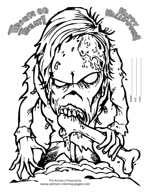 Scary coloring #7, Download drawings