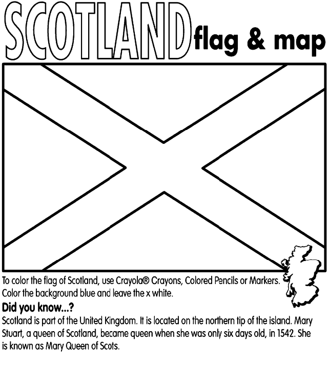Scotland coloring #18, Download drawings
