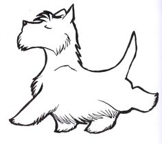 Scottish Terrier  coloring #10, Download drawings