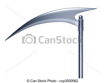 Scythe clipart #1, Download drawings