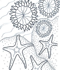 Sea Anemone coloring #7, Download drawings