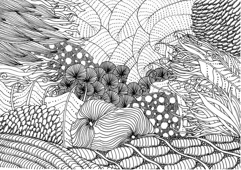 Sea Bed coloring #10, Download drawings