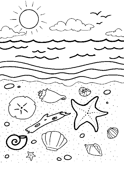 Sea coloring #16, Download drawings