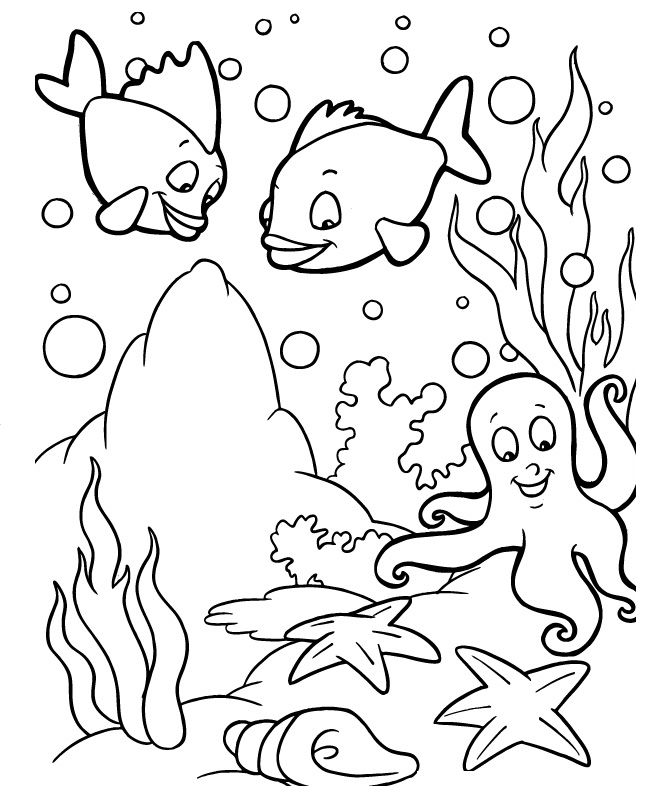 Sea coloring #19, Download drawings