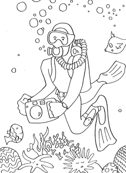Sea coloring #13, Download drawings