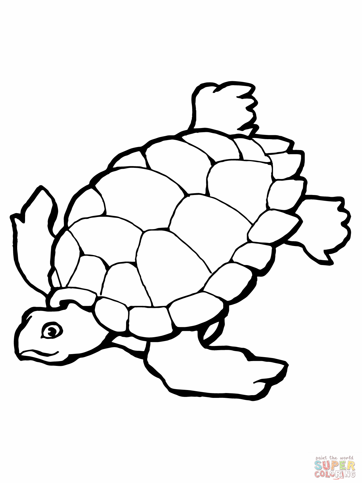 Sea Turtle coloring #8, Download drawings