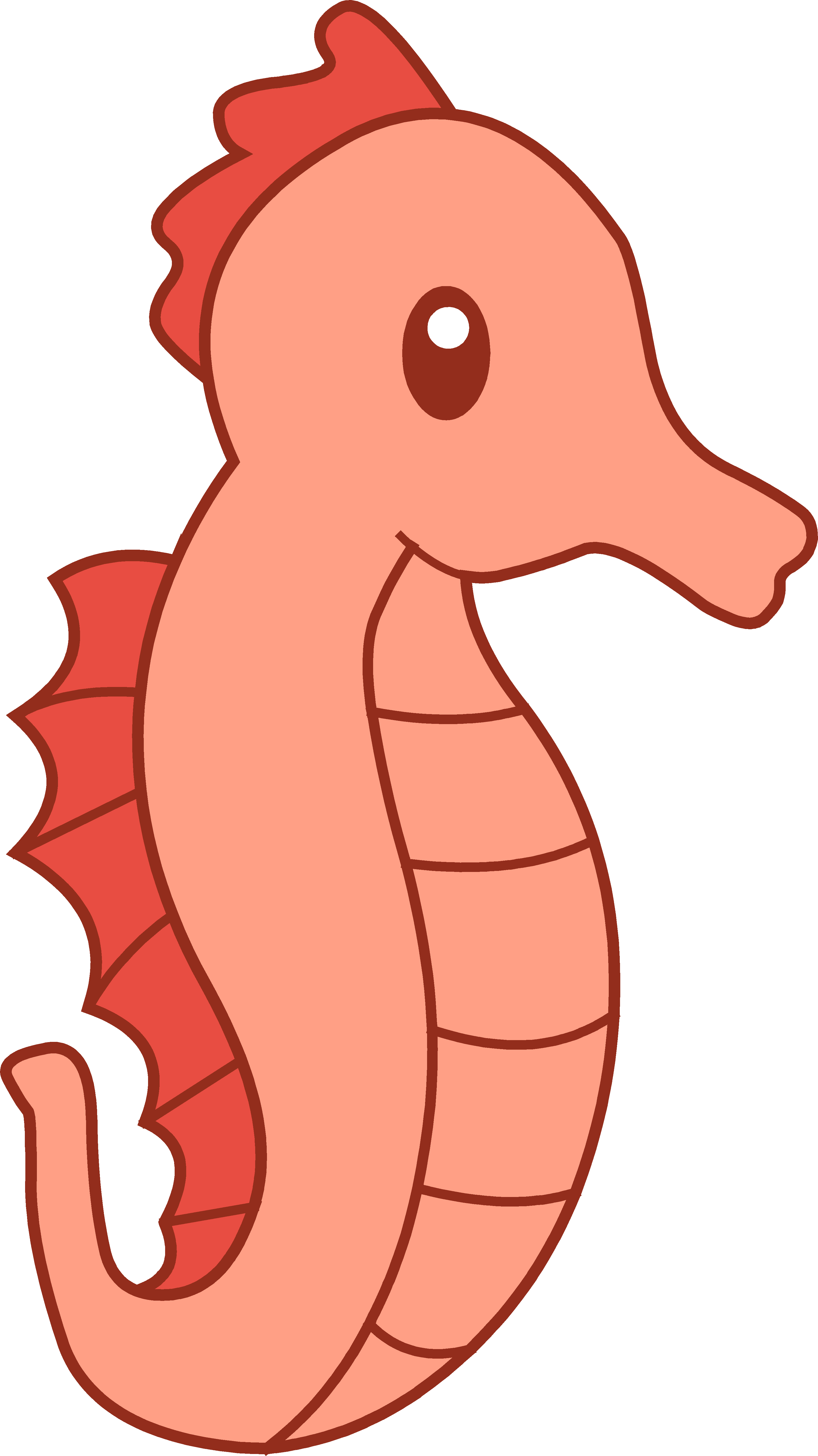 Seahorse clipart #2, Download drawings