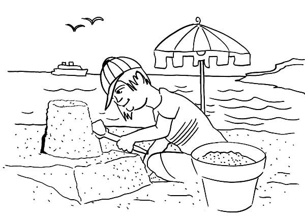 Seaside coloring #20, Download drawings