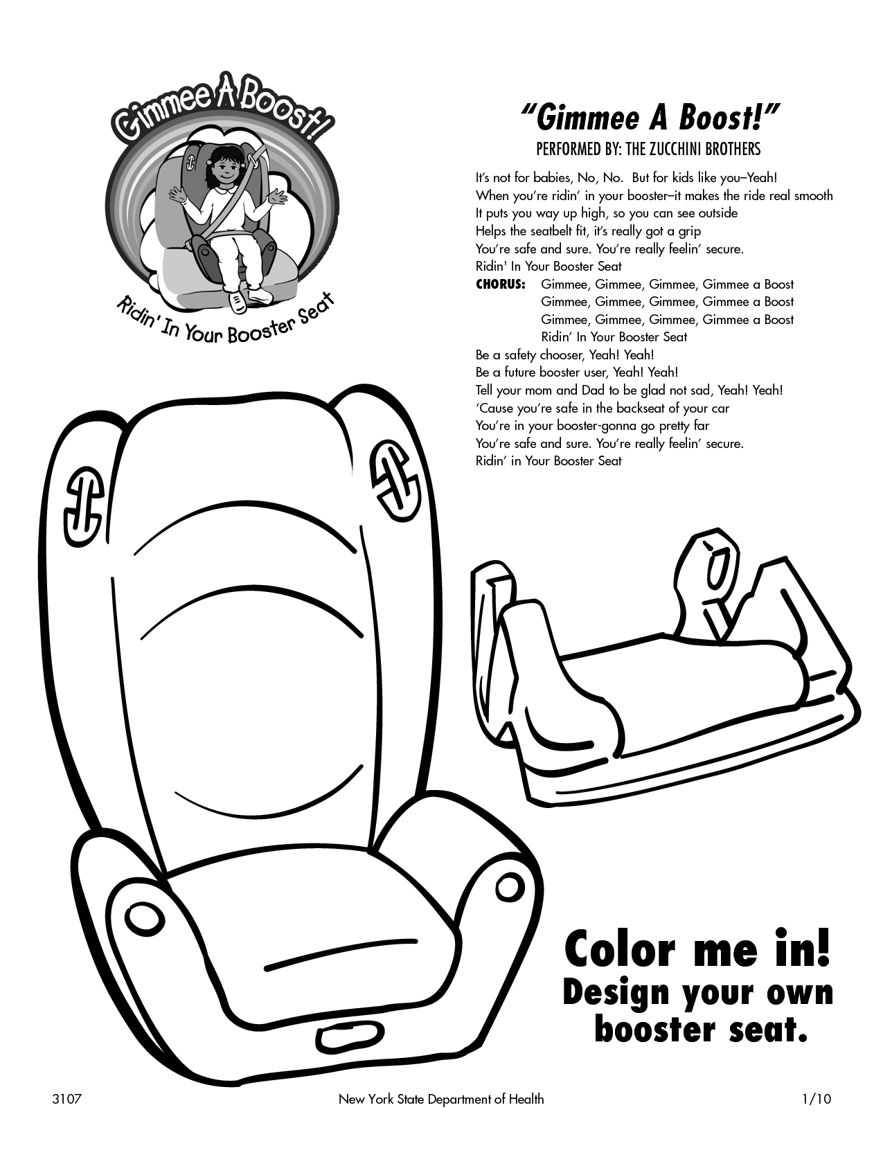 Seat coloring #3, Download drawings