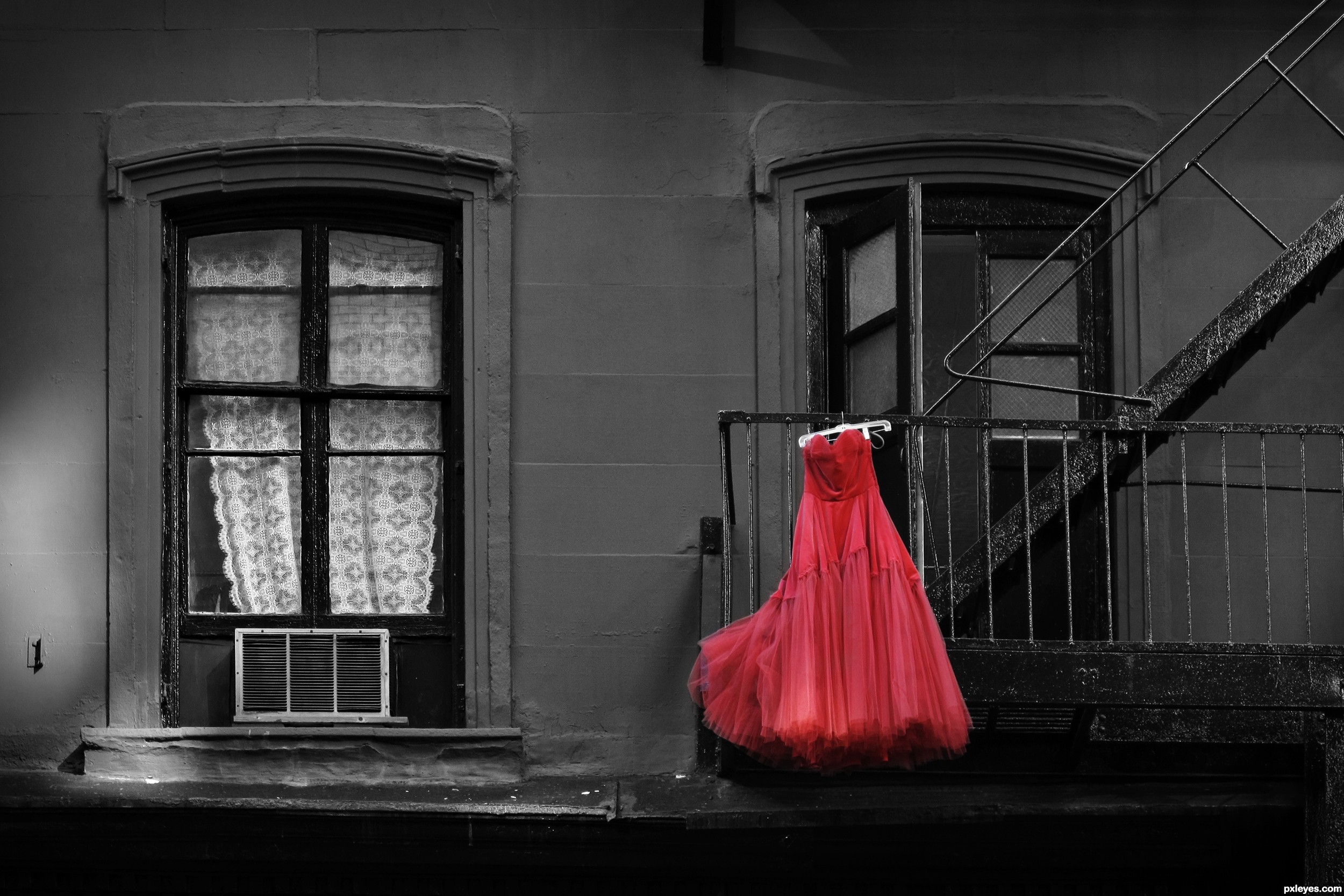 Selective Color coloring #12, Download drawings