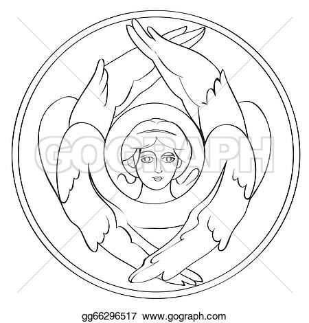 Seraph clipart #2, Download drawings