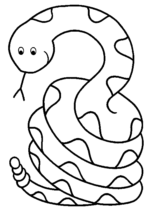 Serpent coloring #8, Download drawings