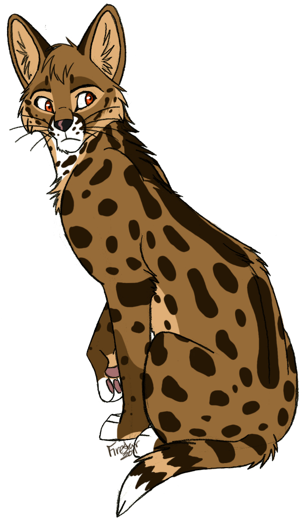 Serval clipart #4, Download drawings