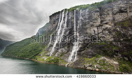 Seven Sisters Waterfall, Norway clipart #13, Download drawings