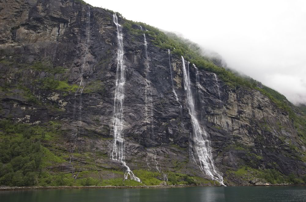 Seven Sisters Waterfall, Norway coloring #8, Download drawings