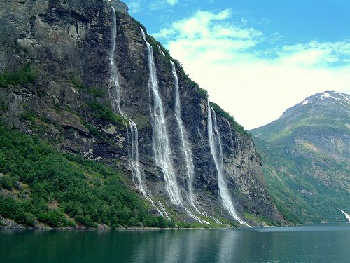 Seven Sisters Waterfall, Norway svg #19, Download drawings